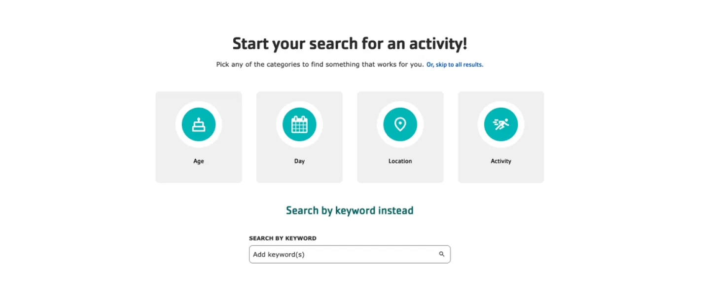 activity finder