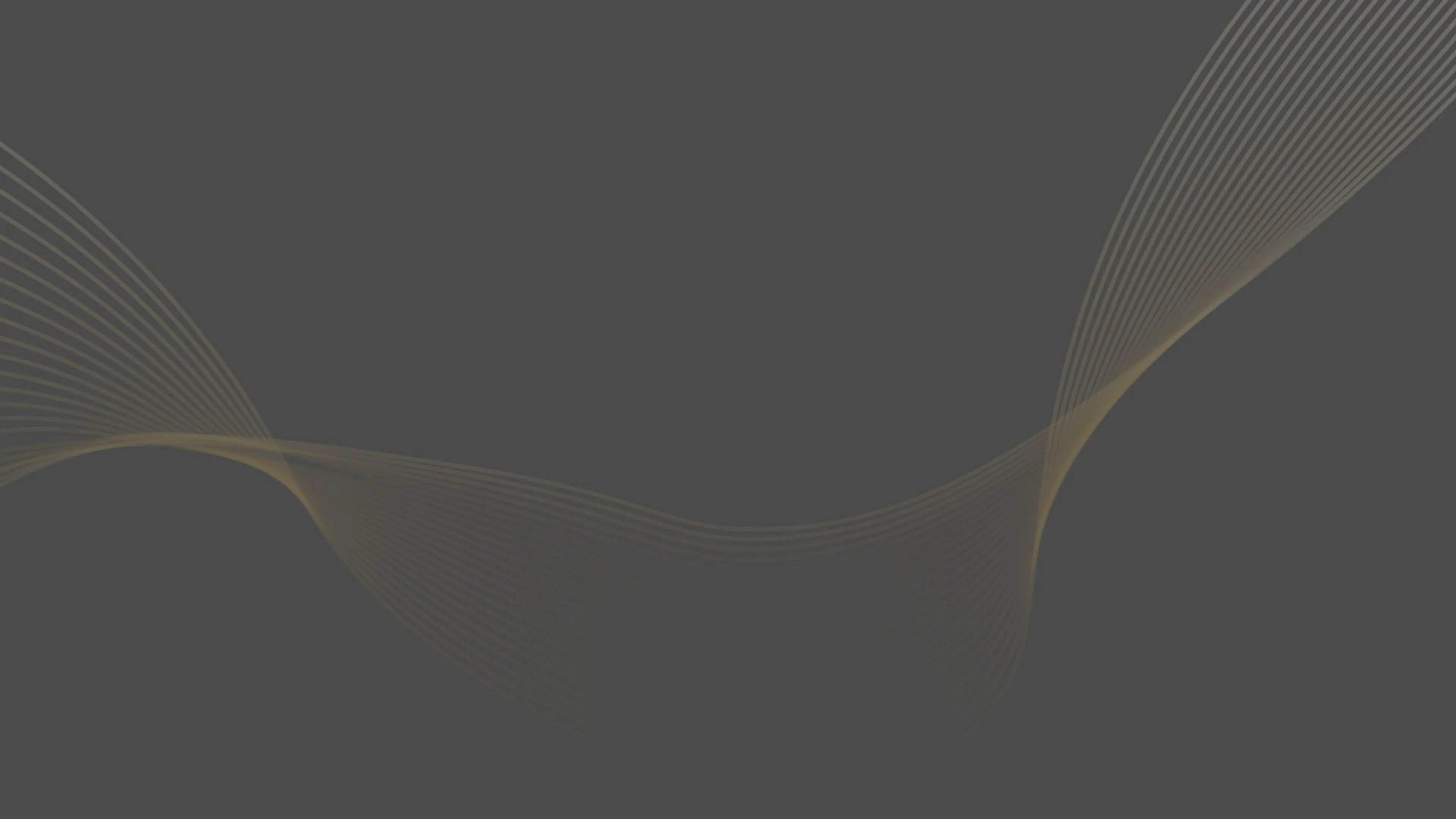 A graphic shows flowing light gold lines against a dark gray background, creating a simple, elegant design for community programs.