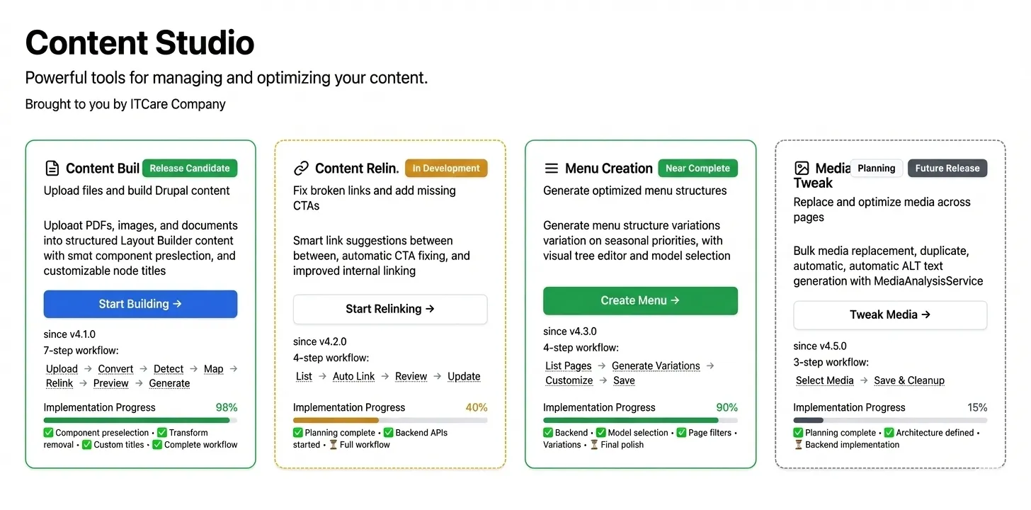 Content Studio: AI-Powered Content Operations Hub